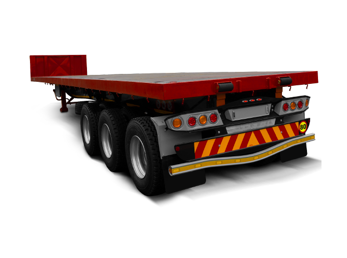 Flatdeck-Tri-Axle